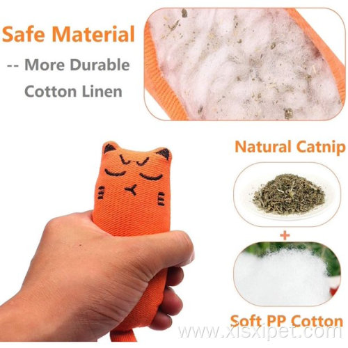 Cute Expression Bite Resistant Cat Toy Pet Chew